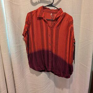 Orange and purple top medium